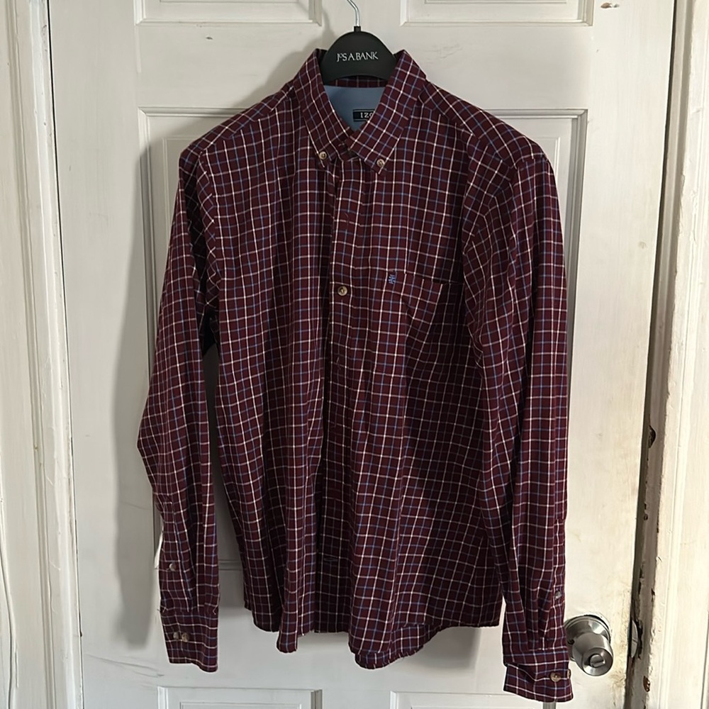 Izod button down - maroon